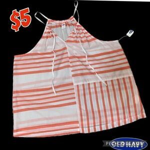 $5 ADD ON ITEM/NWT old navy suspended line straight top siz xL